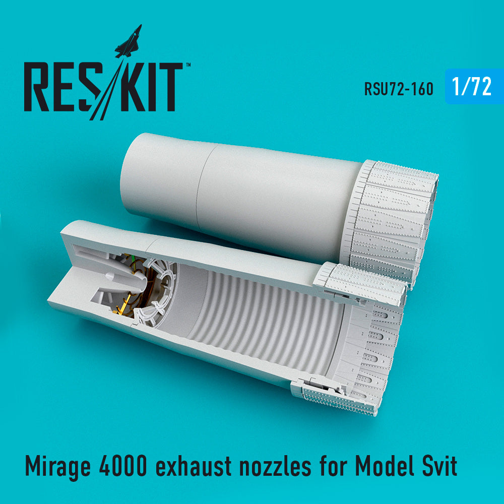 ResKit RSU72-0160 1:72 Dassault_Mirage 4000 exhaust nozzles