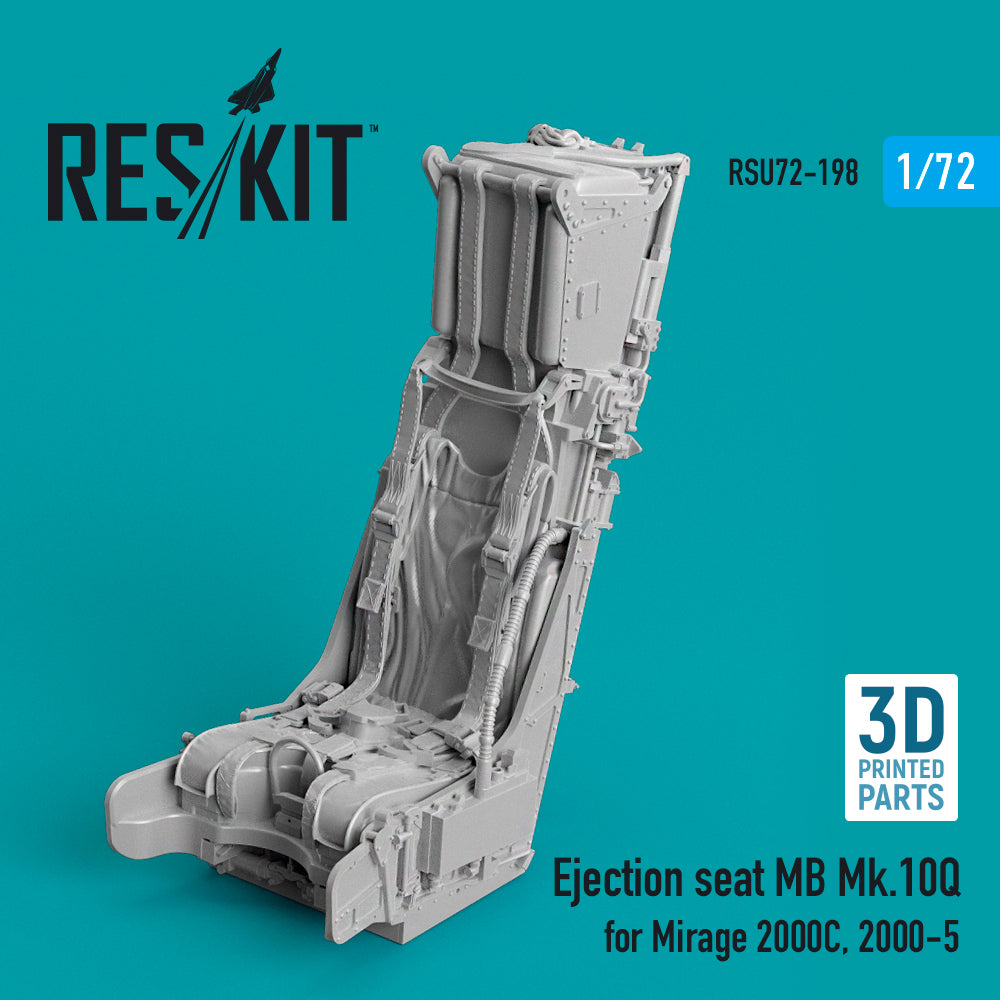 ResKit RSU72-0198 1:72 Ejection seat MB Mk.10Q for Dassault_Mirage 2000C, 2000-5