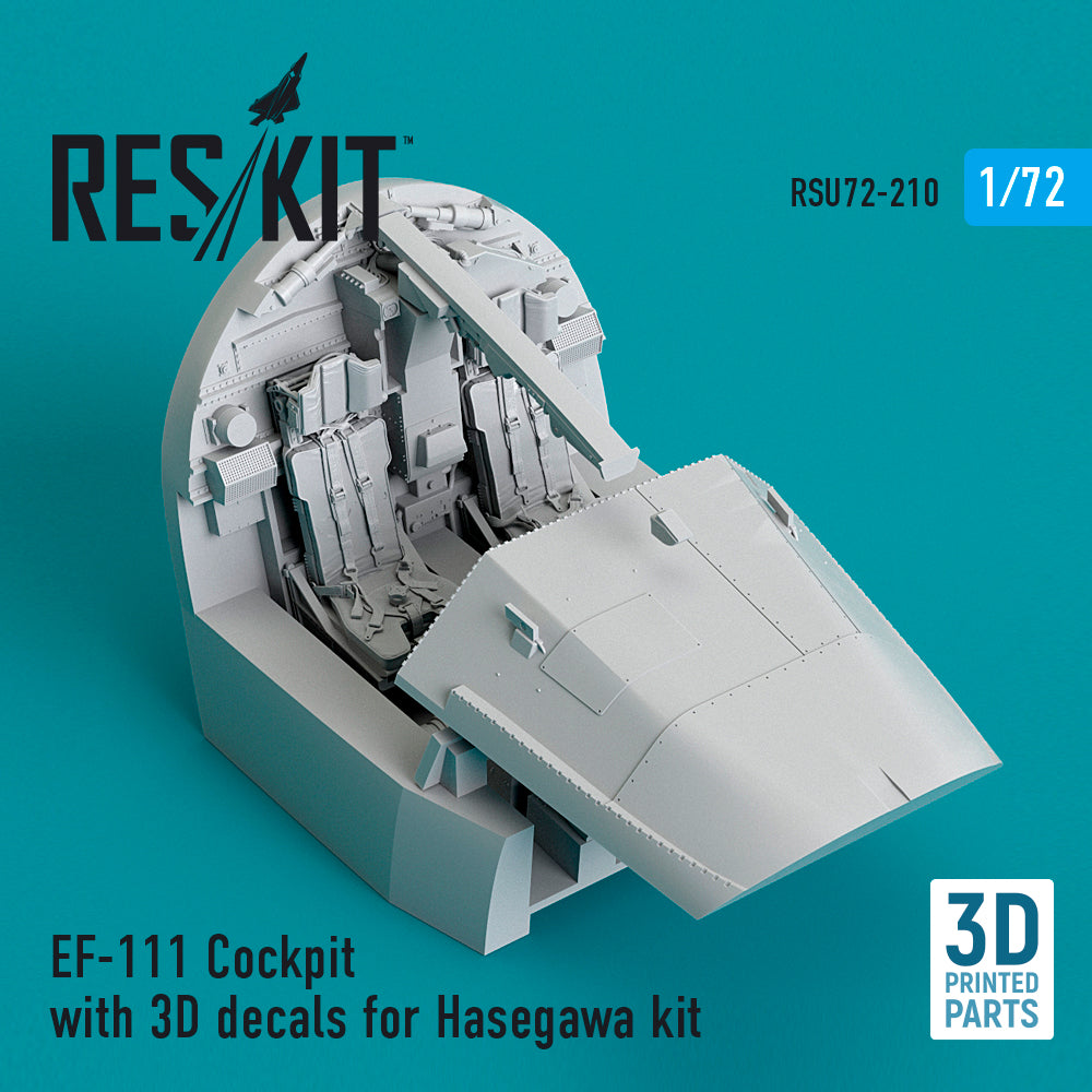 ResKit RSU72-0210 1:72 General-Dynamics EF-111 Cockpit with