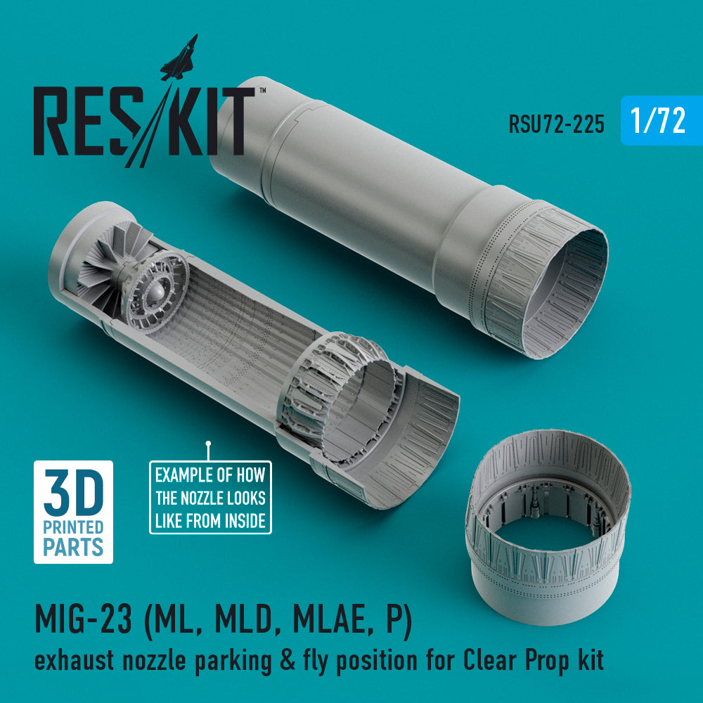 ResKit RSU72-0225 1:72 Mikoyan MiG-23