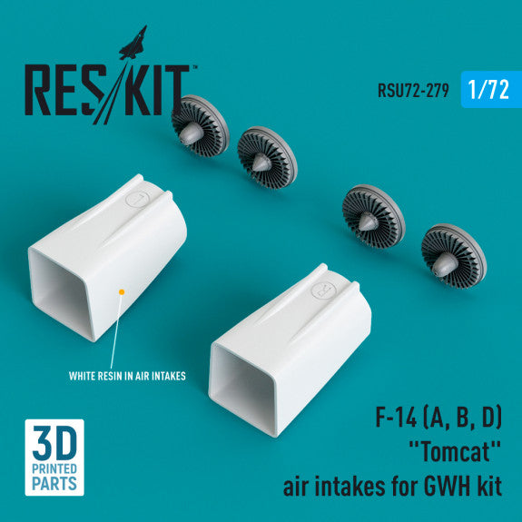 ResKit RSU72-0279 1:72 Grumman F-14A/Grumman F-14B/Grumman F-14D