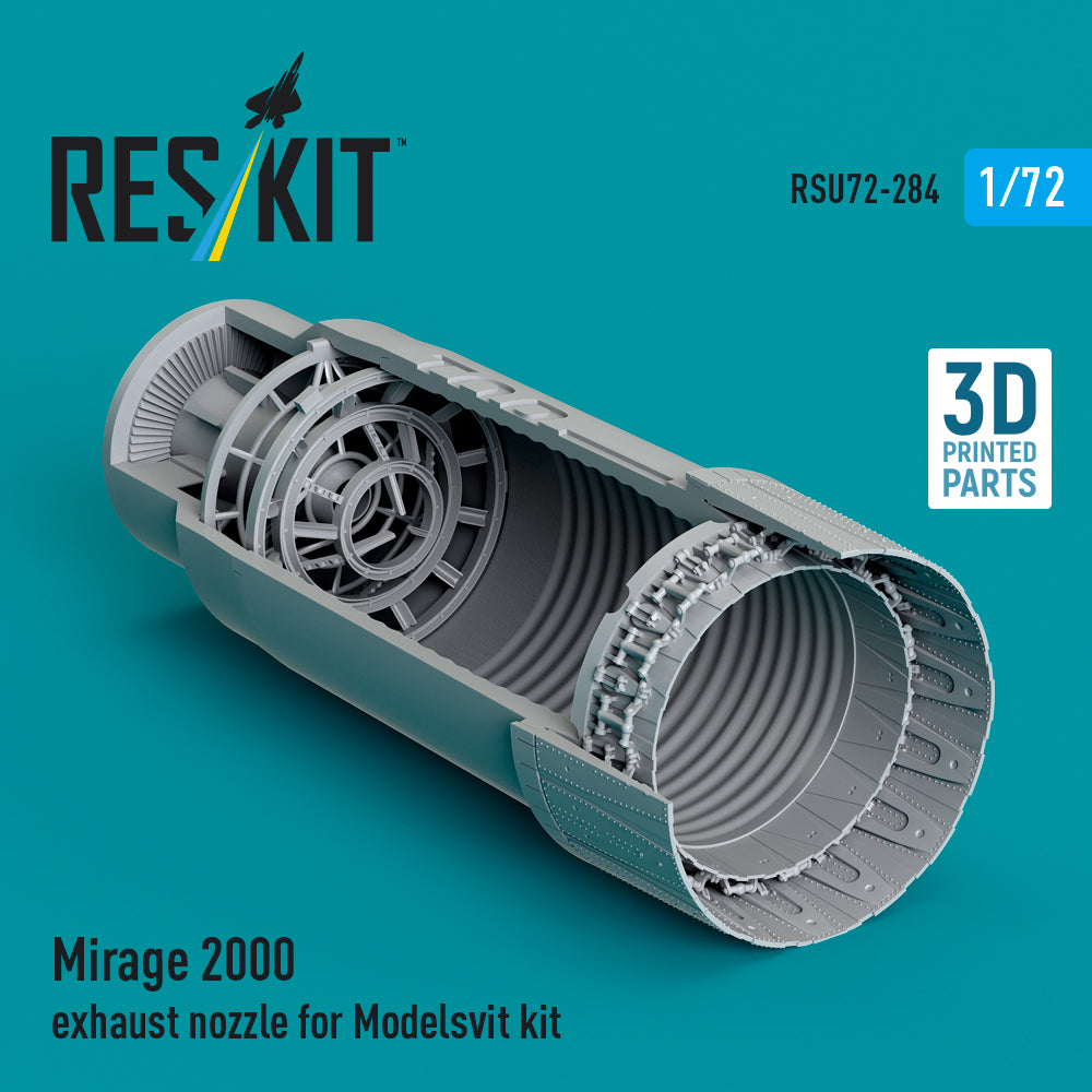 ResKit RSU72-0284 1:72 Dassault_Mirage 2000 exhaust nozzle