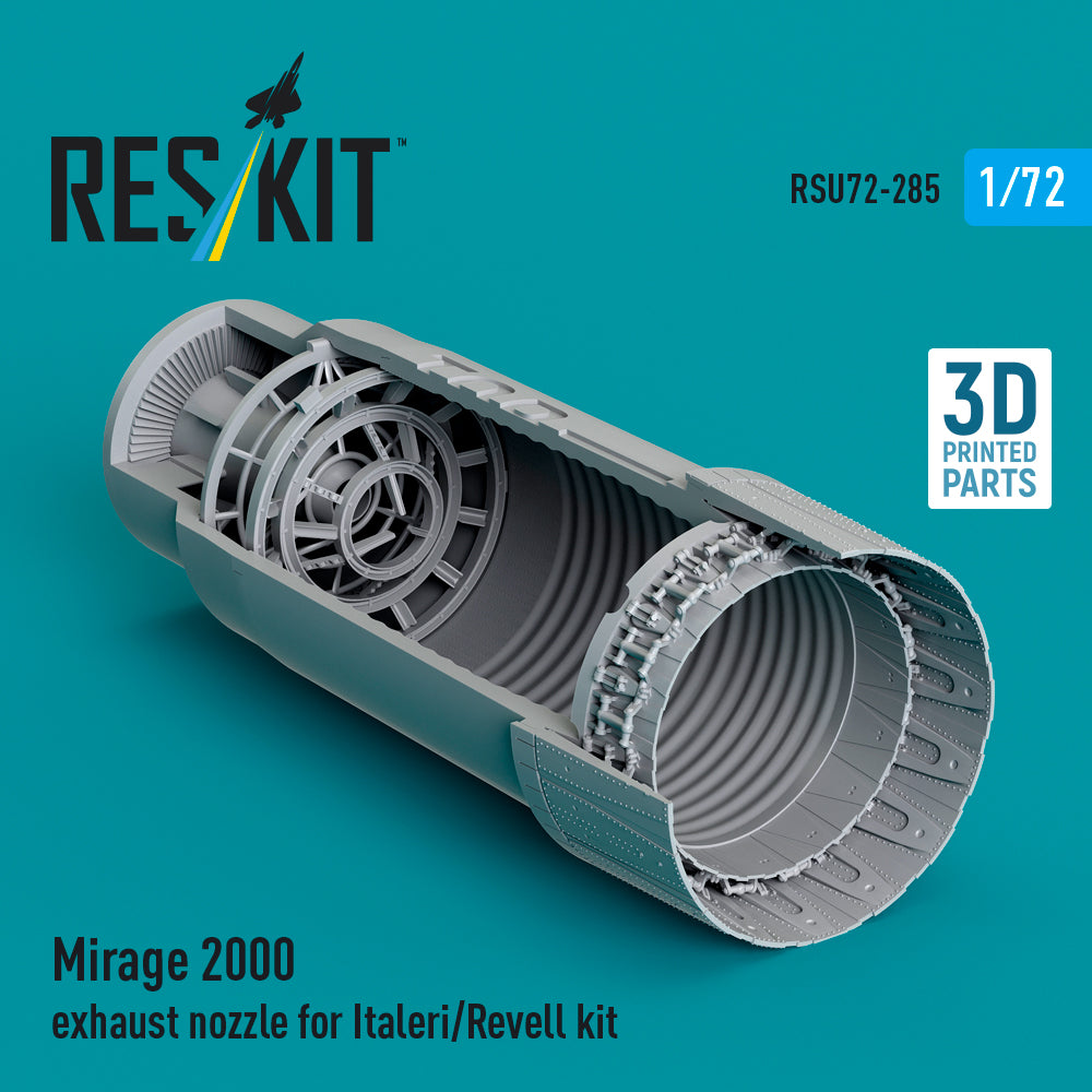 ResKit RSU72-0285 1:72 Dassault_Mirage 2000 exhaust nozzle