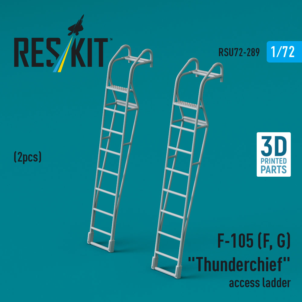 ResKit RSU72-0289 1:72 Republic F-105F/F-105G Thunderchief access ladders