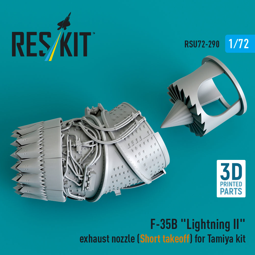 ResKit RSU72-0290 1:72 Lockheed-Martin F-35B Lightning II exhaust nozzle