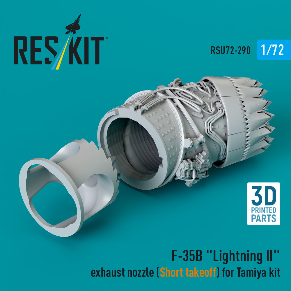 ResKit RSU72-0290 1:72 Lockheed-Martin F-35B Lightning II exhaust nozzle