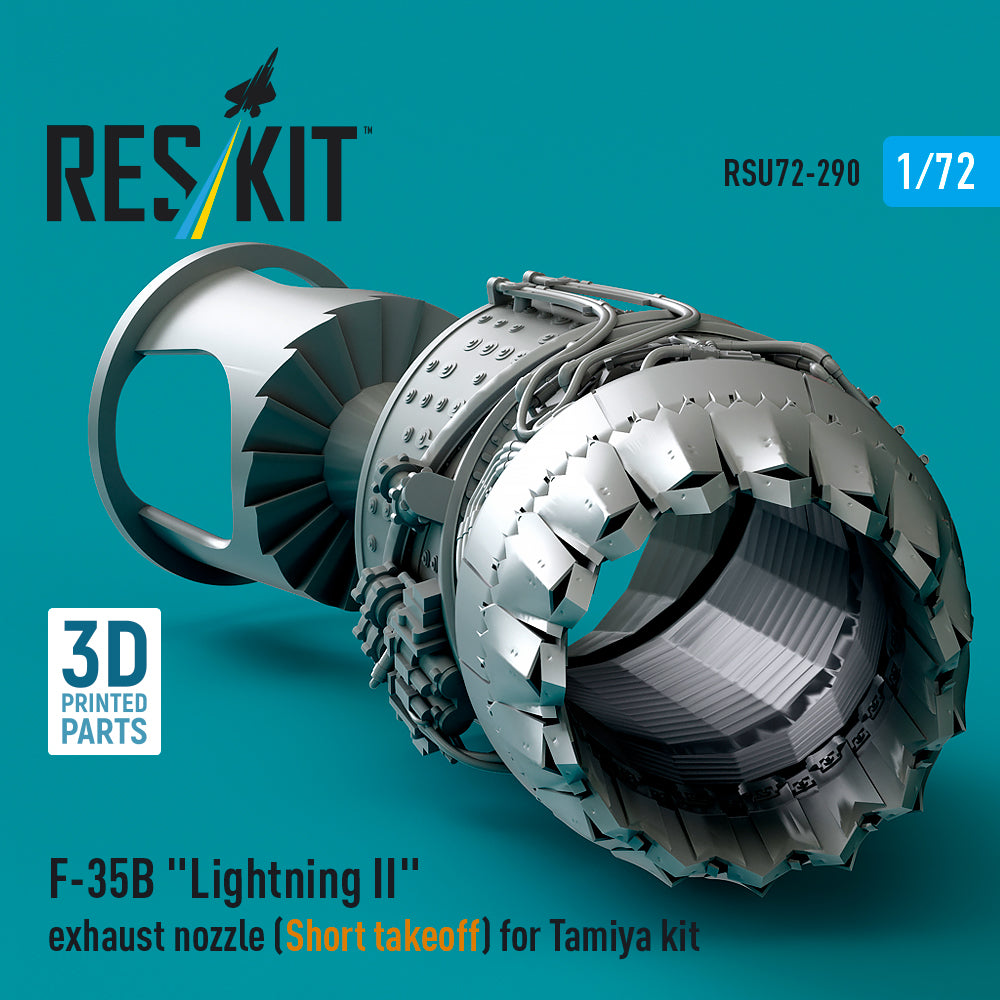 ResKit RSU72-0290 1:72 Lockheed-Martin F-35B Lightning II exhaust nozzle