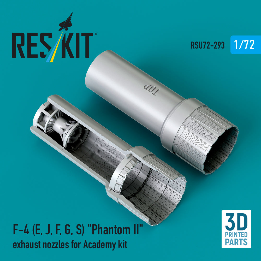 ResKit RSU72-0293 1:72 Mikoyan MiG-29 Fulcrum exhaust nozzles