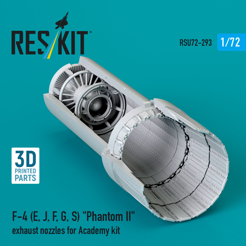 ResKit RSU72-0293 1:72 Mikoyan MiG-29 Fulcrum exhaust nozzles