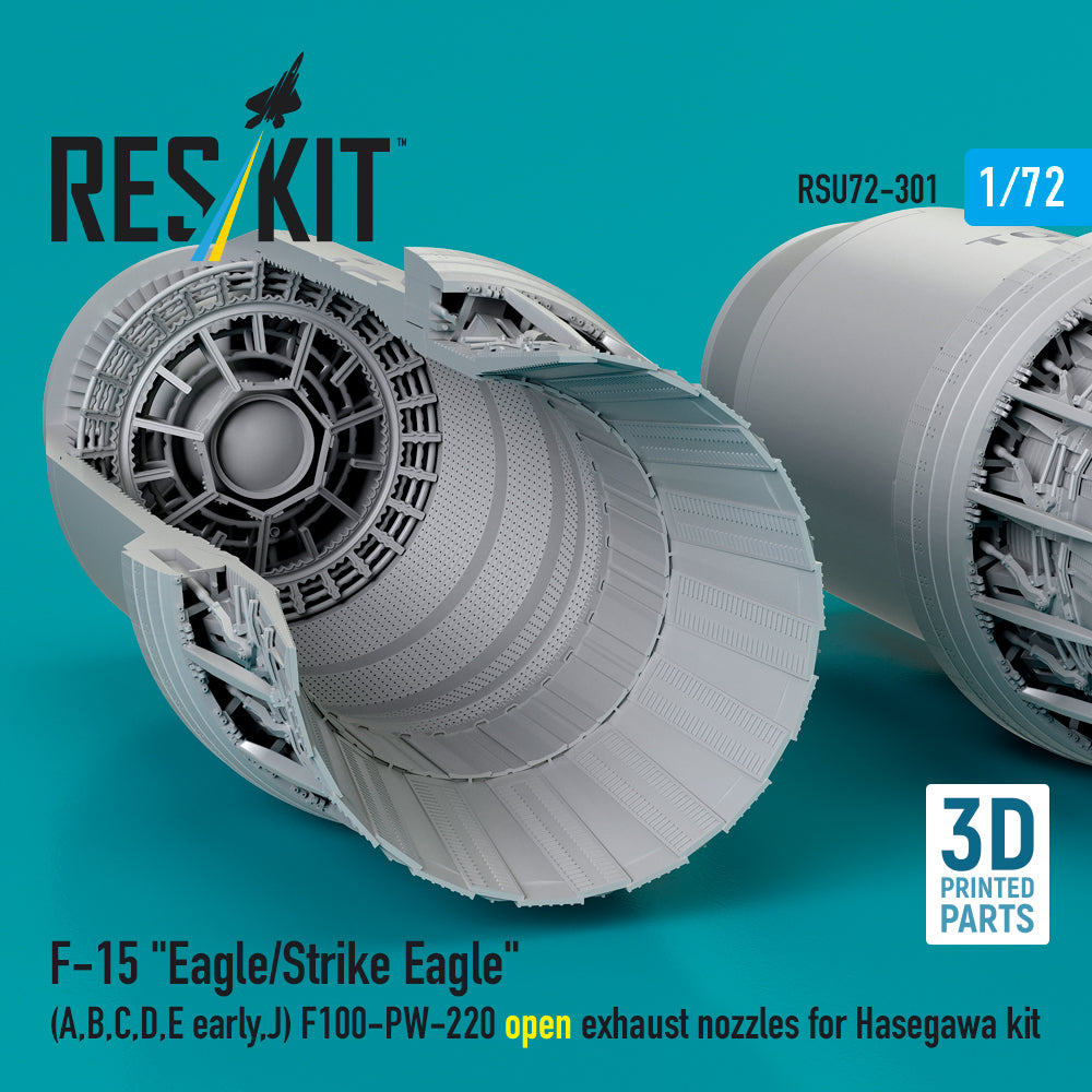 ResKit RSU72-0301 1:72 F-15 Eagle/Strike Eagle Open Nozzles