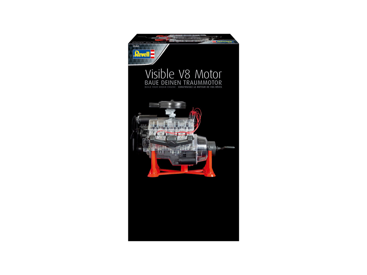 Revell 00460 Visible V-8 Engine 1:04 Model Kit