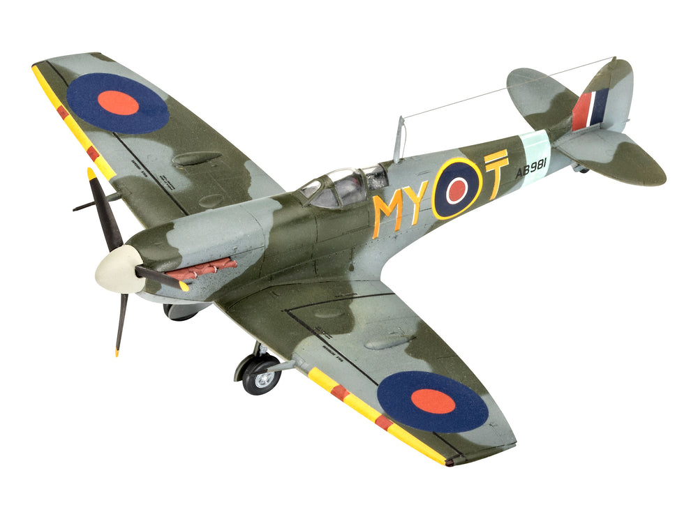 Revell 3710 Combat Set Messerschmitt Bf-109G-10 & Spitfire Mk.V 1:72 Model Kit