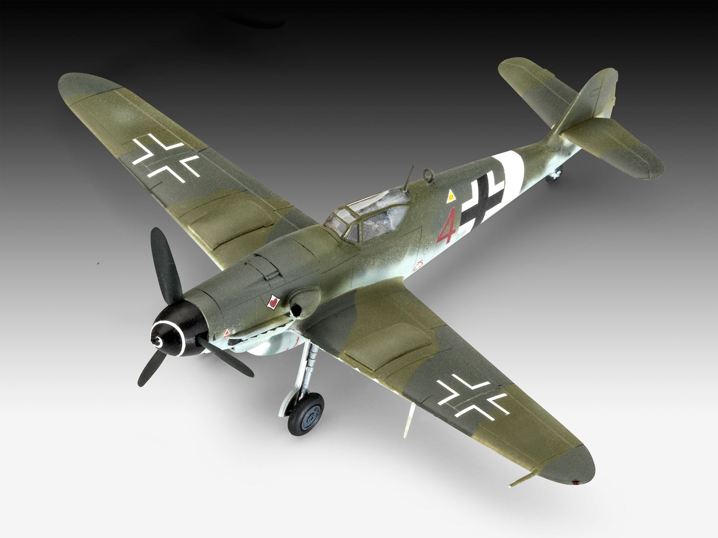 Revell 3710 Combat Set Messerschmitt Bf-109G-10 & Spitfire Mk.V 1:72 Model Kit
