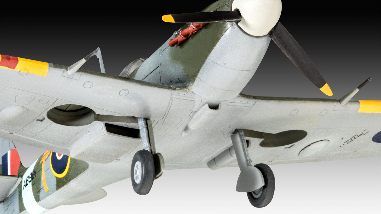 Revell 3710 Combat Set Messerschmitt Bf-109G-10 & Spitfire Mk.V 1:72 Model Kit