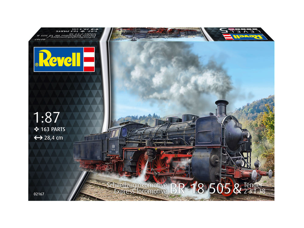 Revell 2167 Express Locomotive BR18 1:87 Model Kit