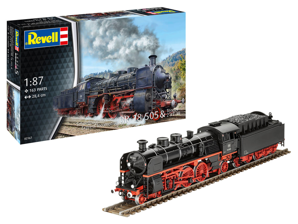 Revell 2167 Express Locomotive BR18 1:87 Model Kit