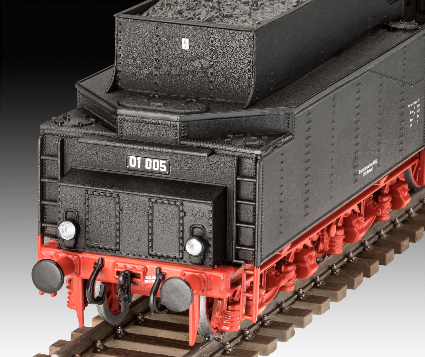 Revell 2172 Express Locomotive BR01 w/Tender 2'2' T329 1:87 Model Kit