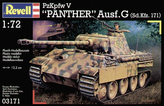 Revell 3171 Pz.Kpfw.V Panther Ausf.G 1:72 Model Kit
