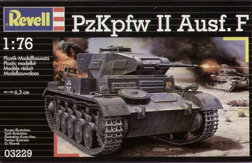 Revell 3229 Pz.Kpfw.II Ausf.F 1:76 Model Kit