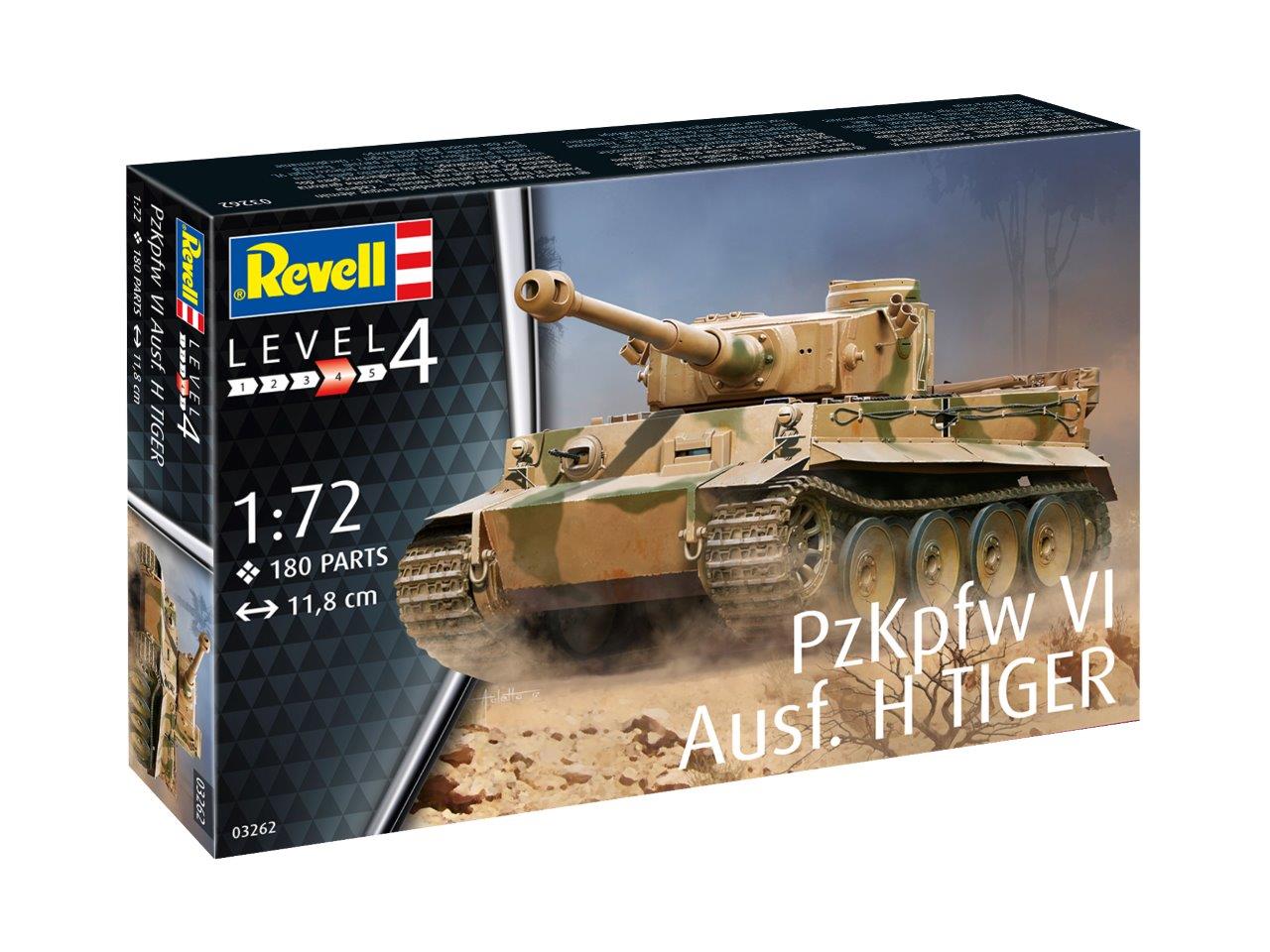 Revell 3262 Pz.Kpfw.VI Tiger Ausf.H 1:72 Model Kit