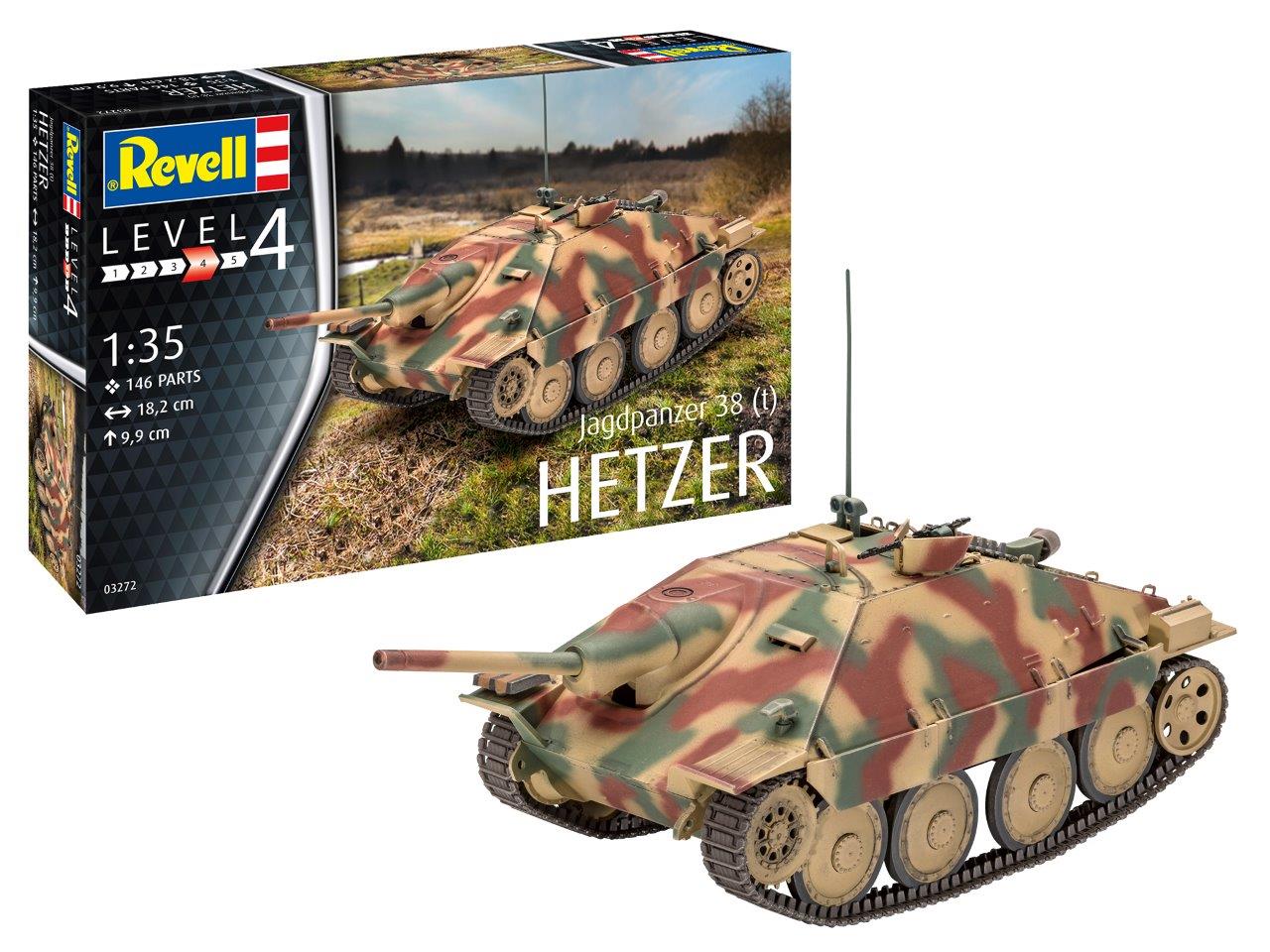 Revell 3272 Jagdpanzer 38 1:35 Model Kit