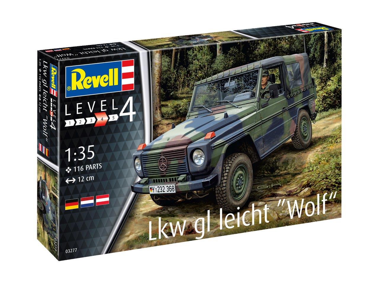 Revell 3277 Lkw gl leicht 'Wolf' 1:35 Model Kit