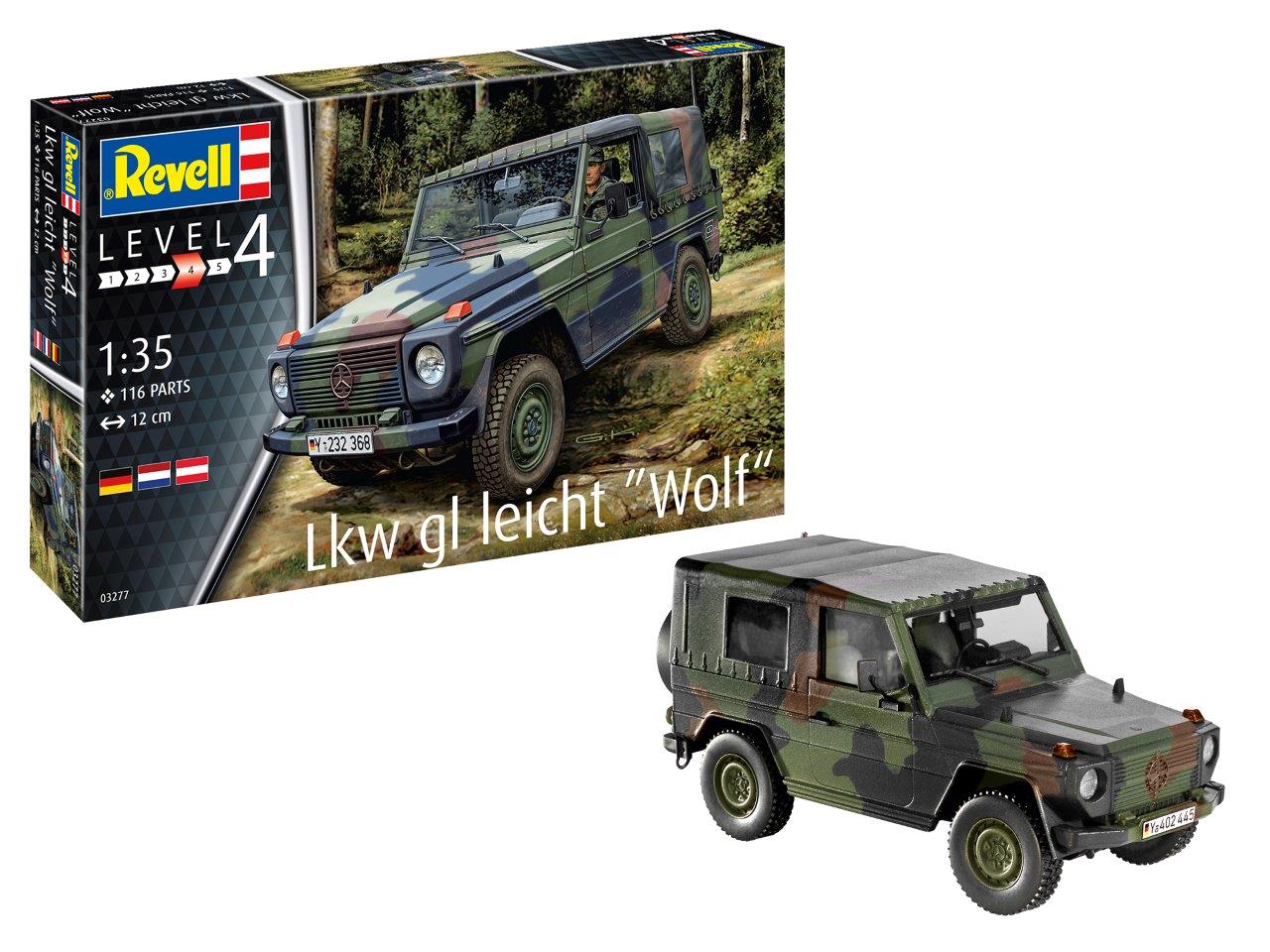 Revell 3277 Lkw gl leicht 'Wolf' 1:35 Model Kit