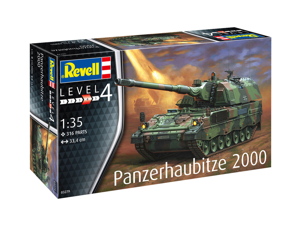 Revell 3279 Panzerhaubitze 2000 1:35 Model Kit