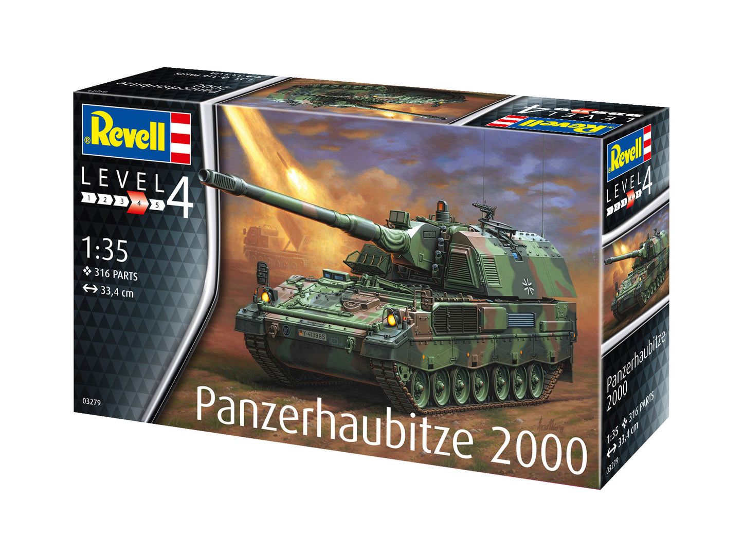 Revell 3279 Panzerhaubitze 2000 1:35 Model Kit