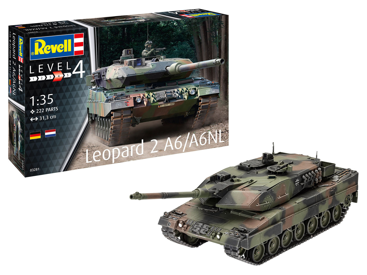 Revell 3281 Leopard 2A6/A6NL 1:35 Model Kit