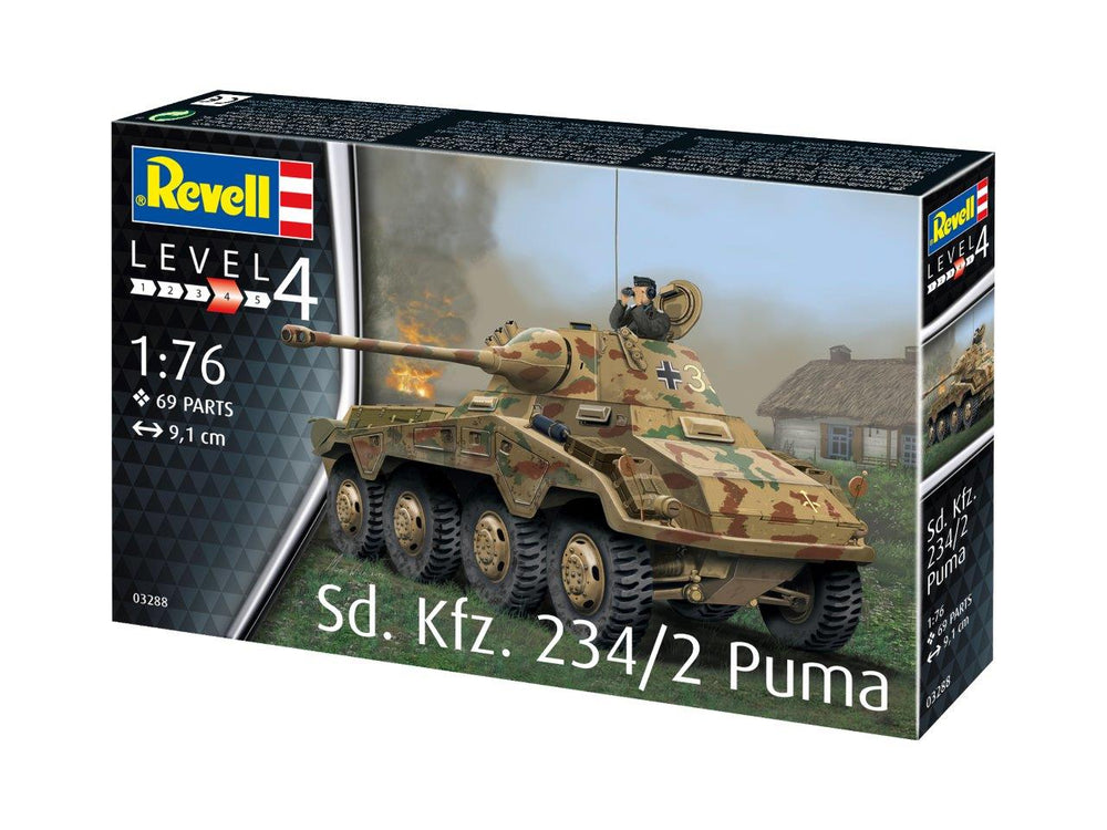 Revell 3288 Sd.Kfz.234/2 Puma 1:76 Model Kit