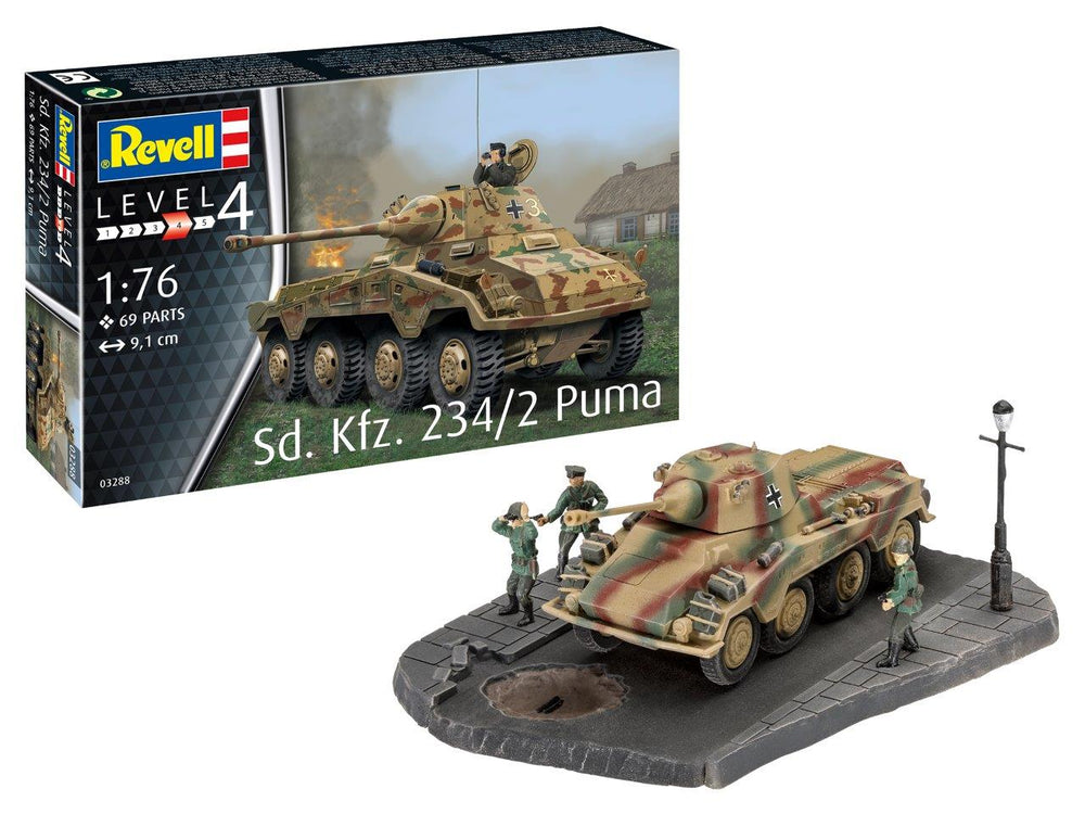 Revell 3288 Sd.Kfz.234/2 Puma 1:76 Model Kit