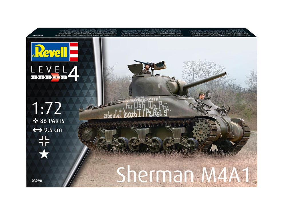 Revell 3290 Sherman M4A1 1:76 Model Kit