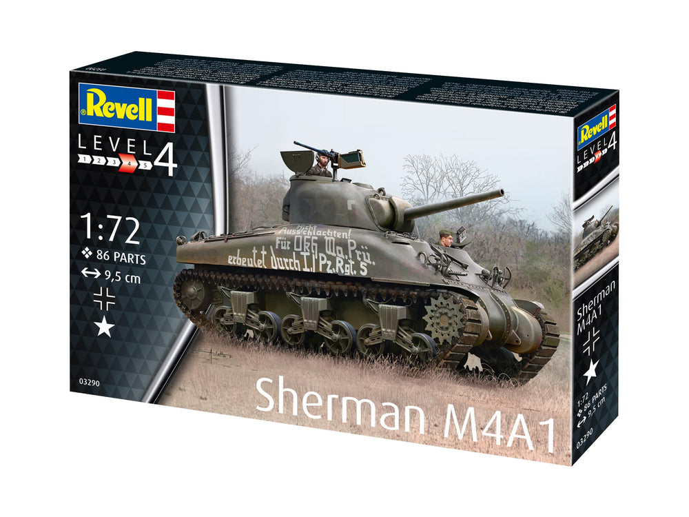 Revell 3290 Sherman M4A1 1:76 Model Kit