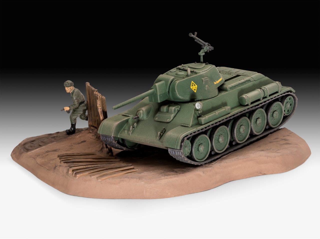 Revell 3294 Soviet T-34/76 Model 1940 1:76 Model Kit