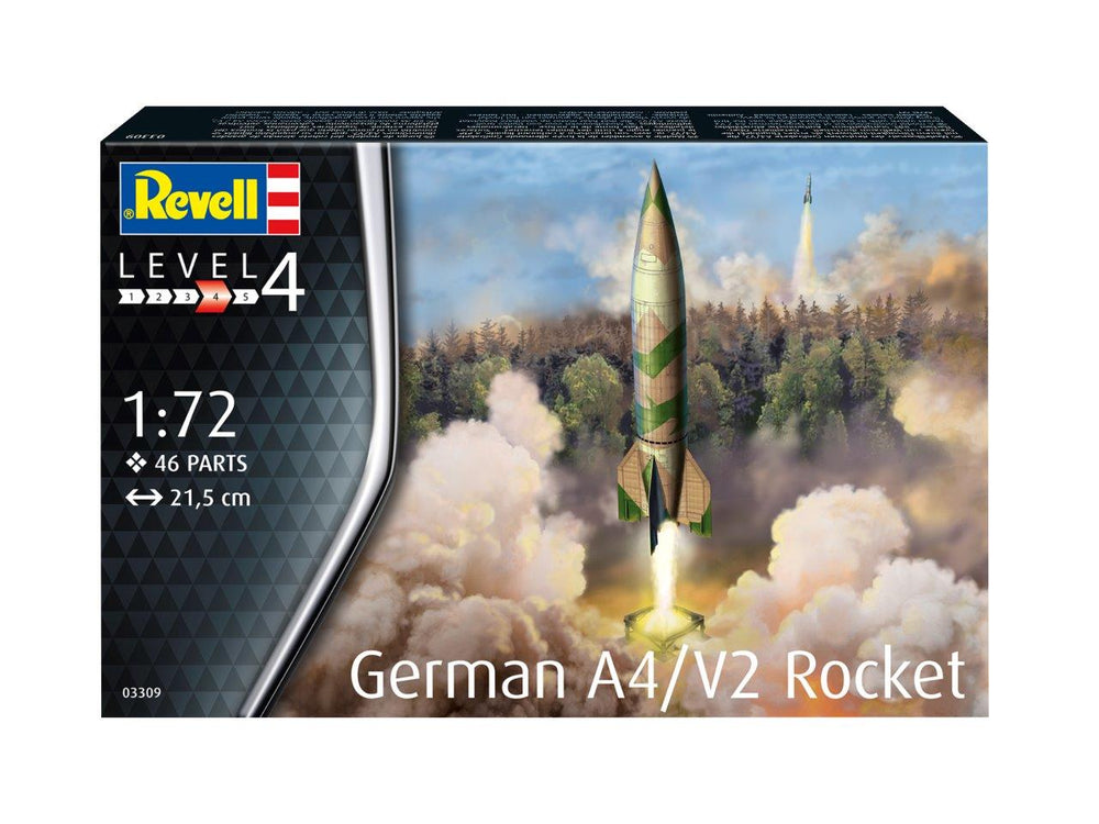 Revell 3309 German A-4/V-2 Rocket 1:72 Model Kit