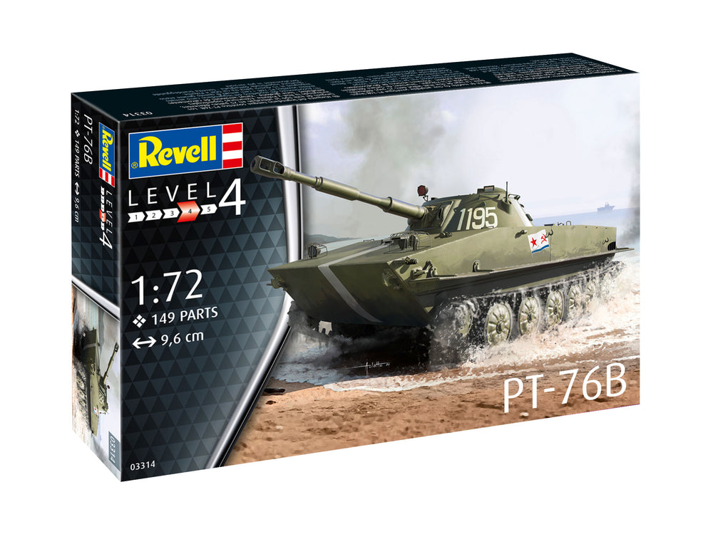 Revell 3314 Soviet PT-76B 1:72 Model Kit