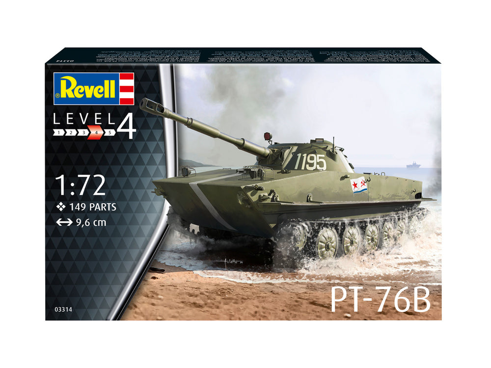 Revell 3314 Soviet PT-76B 1:72 Model Kit