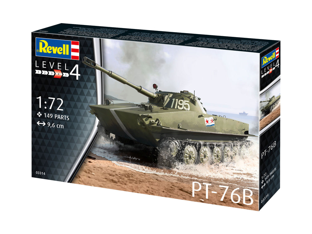 Revell 3314 Soviet PT-76B 1:72 Model Kit
