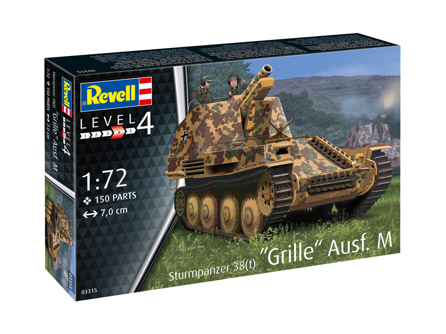 Revell 3315 Sturmpanzer 38 1:72 Model Kit