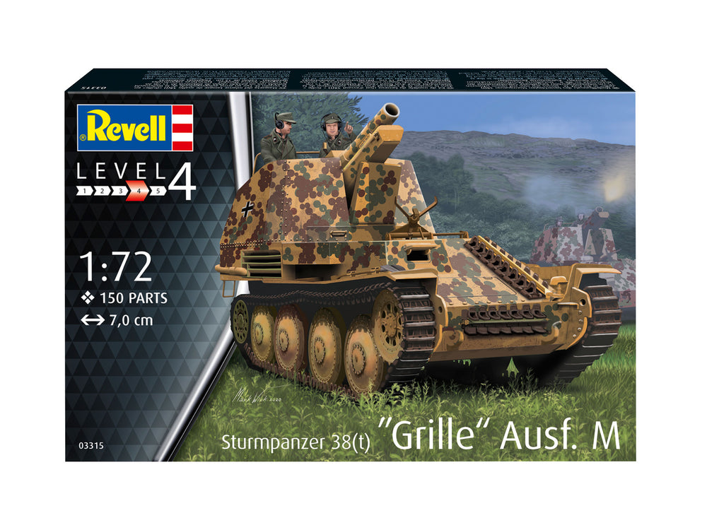Revell 3315 Sturmpanzer 38 1:72 Model Kit
