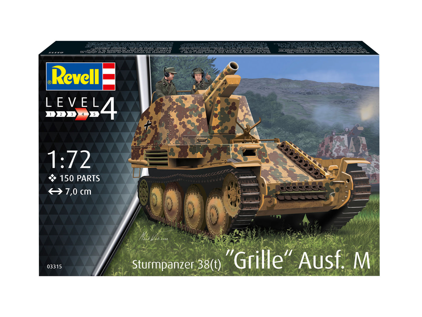 Revell 3315 Sturmpanzer 38 1:72 Model Kit