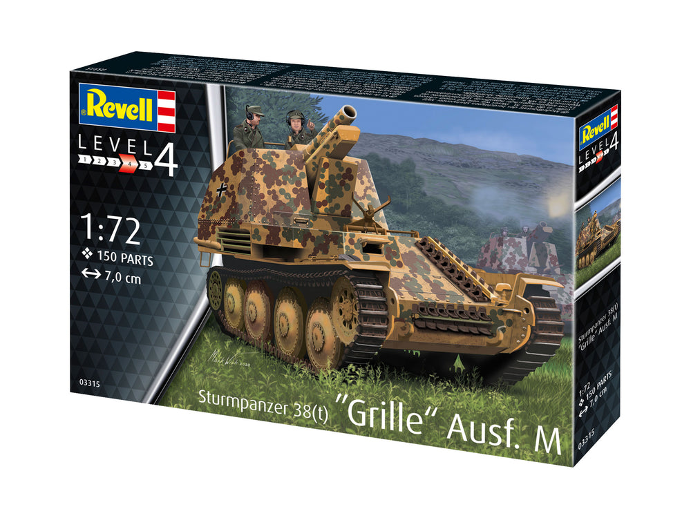 Revell 3315 Sturmpanzer 38 1:72 Model Kit