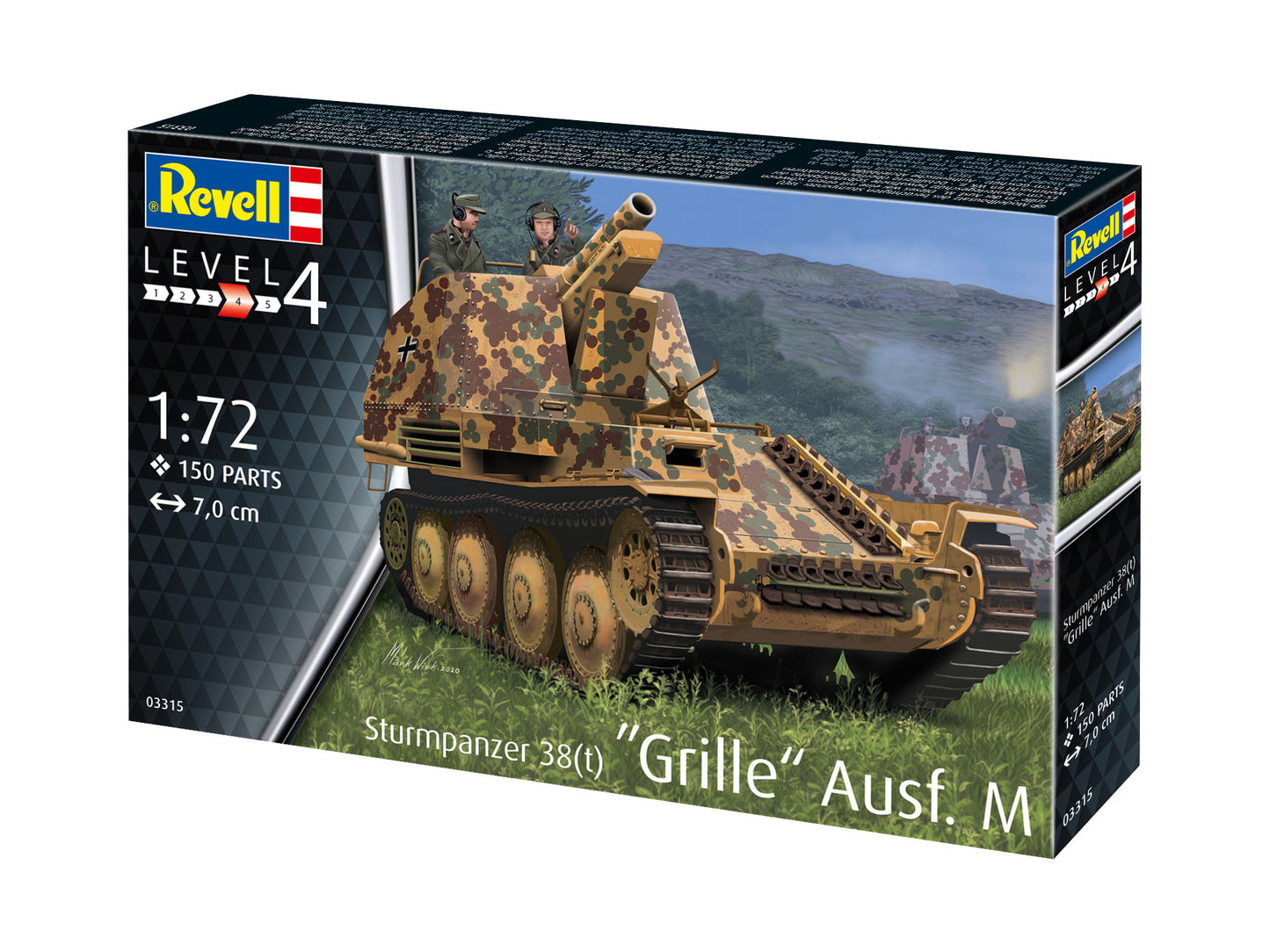 Revell 3315 Sturmpanzer 38 1:72 Model Kit