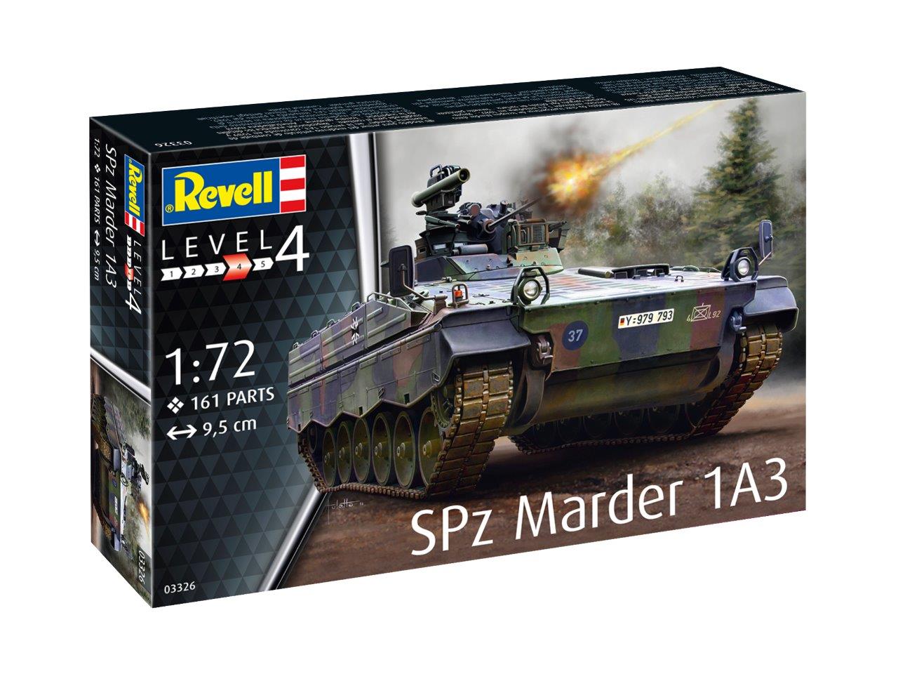 Revell 3326 SPz. Marder 1A3 1:72 Model Kit
