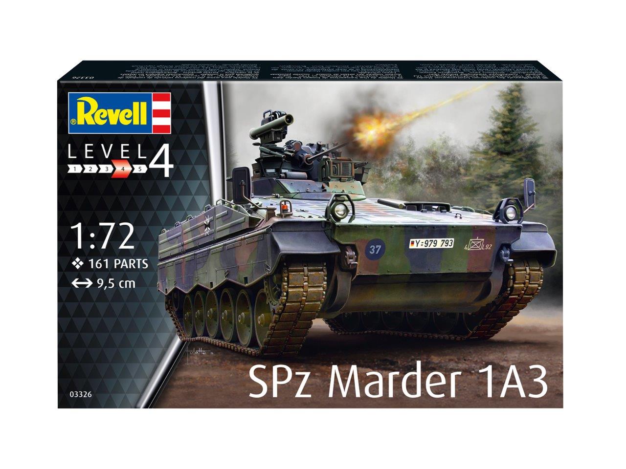 Revell 3326 SPz. Marder 1A3 1:72 Model Kit