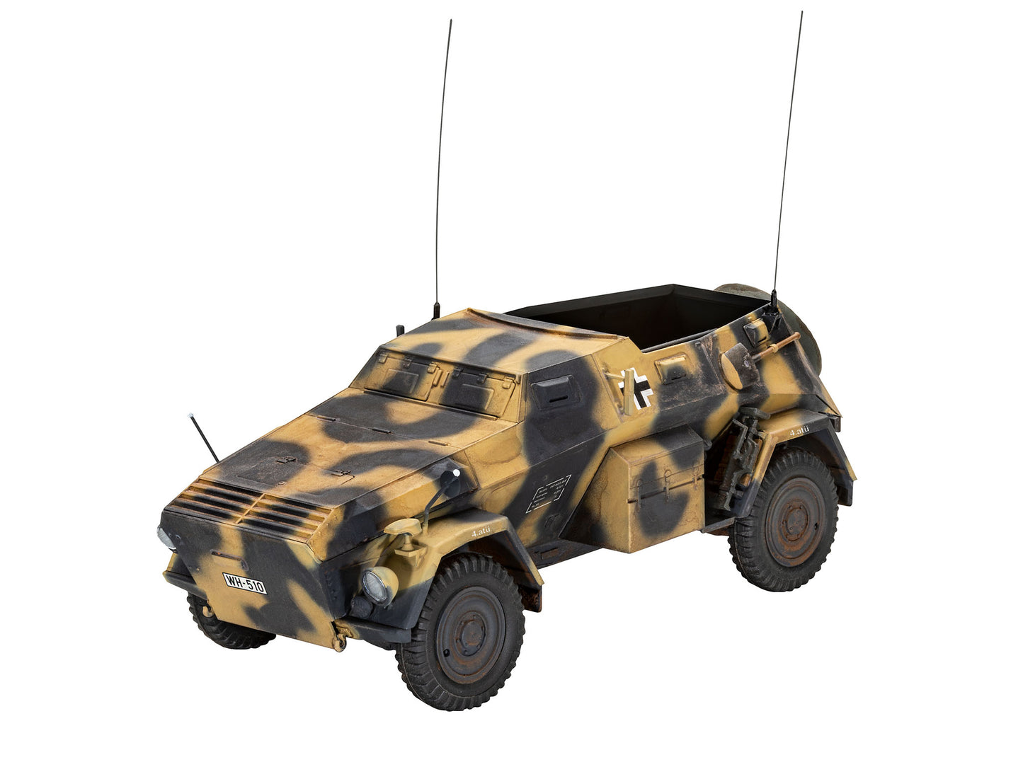Revell 3335 Sd.Kfz.247 Ausf.B German Command Armoured Vehicle 1:35 Model Kit