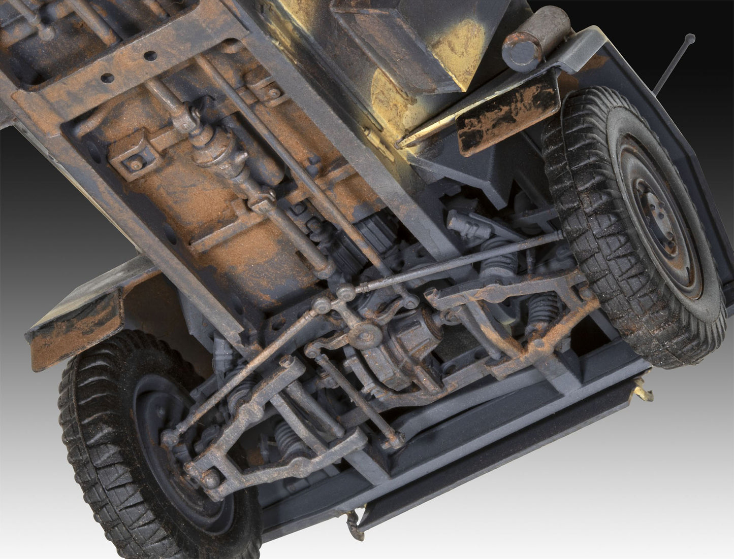Revell 3335 Sd.Kfz.247 Ausf.B German Command Armoured Vehicle 1:35 Model Kit
