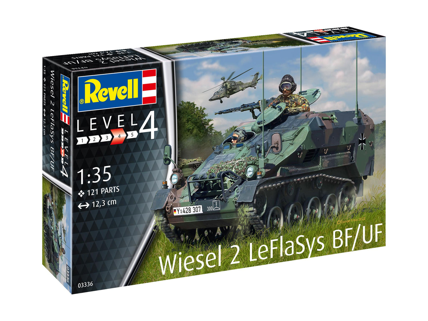 Revell 3336 Wiesel 2 LeFlaSys BF/UF 1:35 Model Kit