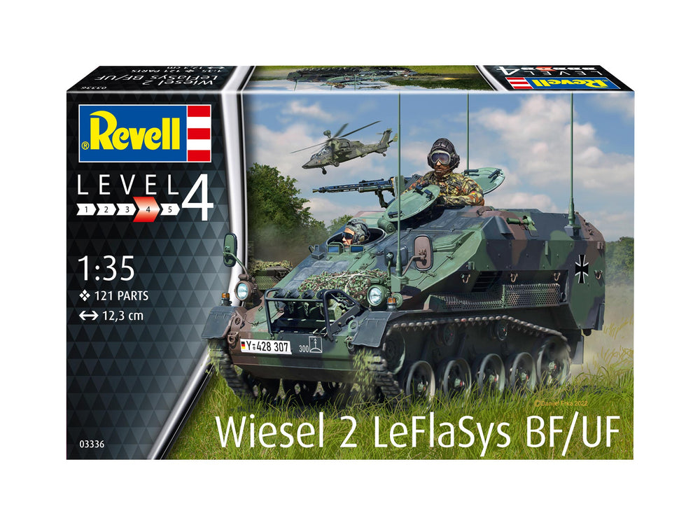 Revell 3336 Wiesel 2 LeFlaSys BF/UF 1:35 Model Kit